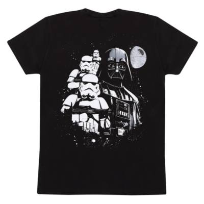 Maglietta adulti Darth Vader e Stormtrooper, Star Wars