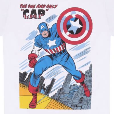 Marvel Captain America 'The One and Only' T-Shirt For Adults