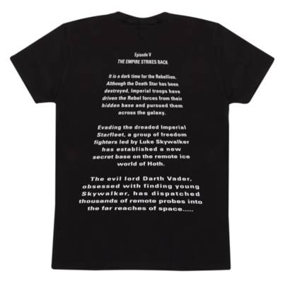 Star Wars: The Empire Strikes Back Opening Crawl T-Shirt For Adults