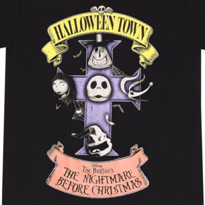 Tim Burton's The Nightmare Before Christmas T-Shirt For Adults