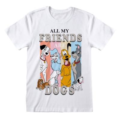 All My Friends Are Dogs T-Shirt for Adults