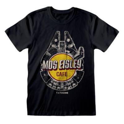 T-Shirt Star Wars – Cantina De Mos Eisley Sur Tatooine – Graphique Adulte – Coupe Régulière – 100% Coton