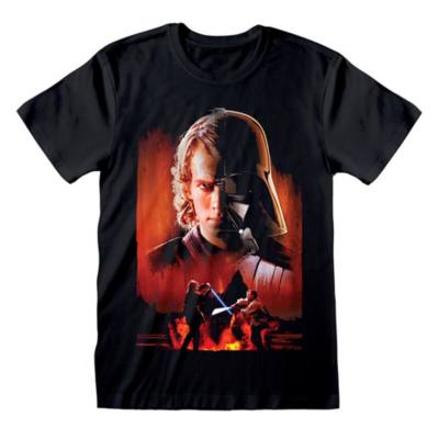 Anakin Skywalker vs. Obi-Wan Kenobi Battle T-Shirt For Adults, Star Wars