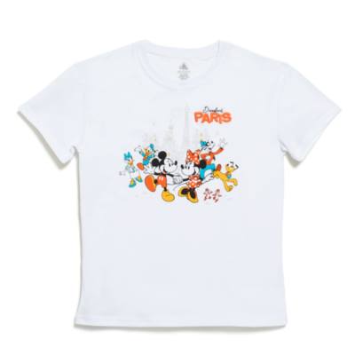 Disneyland Paris Mickey Mouse and Friends T-Shirt For Adults