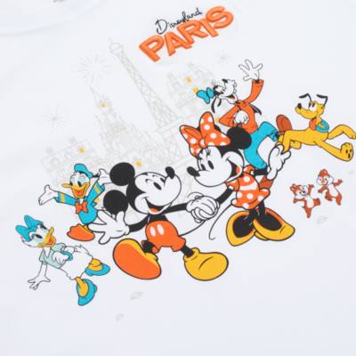 Disneyland Paris Mickey Mouse and Friends T-Shirt For Adults
