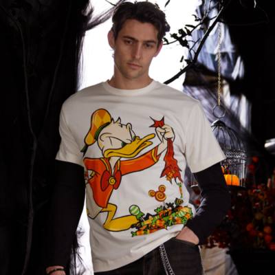 Donald Duck Halloween Candy T-Shirt for Adults