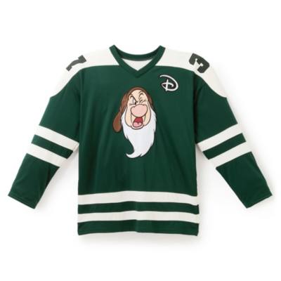 Maillot de sport Grincheux pour adultes, Blanche Neige et les Sept Nains