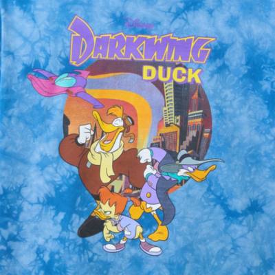 Camiseta estampado retro para adultos Pato Darwing, D23: The Ultimate Disney Fan Event