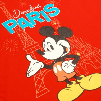 Disneyland Paris Mickey Mouse T-Shirt For Adults