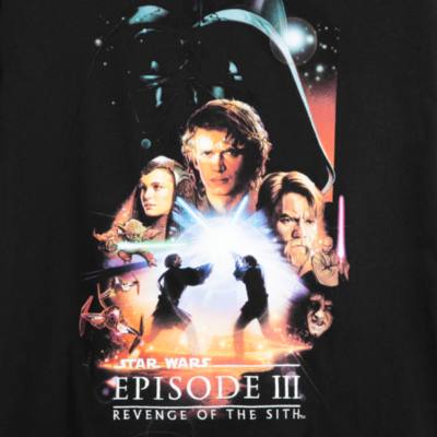 Star Wars Episode III: Revenge of the Sith T-Shirt For Adults