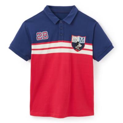 Micky Maus - Poloshirt im Marine-Look f&uuml;r Erwachsene