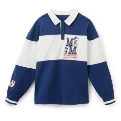 Mickey Mouse Nautical Rugby Top for Adults
