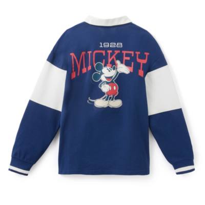 Mickey Mouse Nautical Rugby Top for Adults