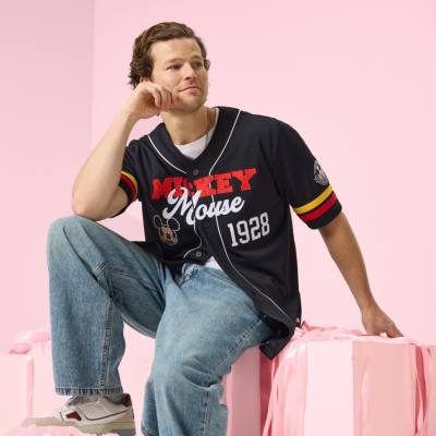 Camiseta b&eacute;isbol Mickey Mouse para adultos