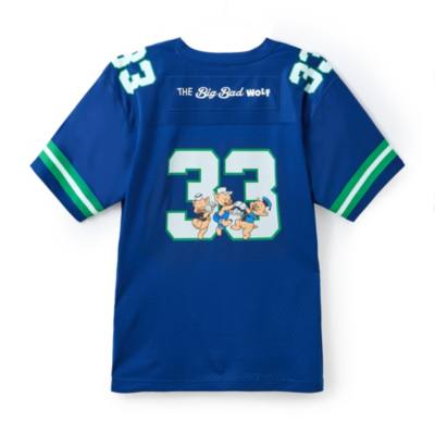 The Big Bad Wolf Sports Jersey for Adults, Three Little Pigs