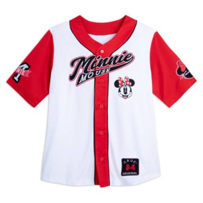 Minnie Mouse Baseball Shirt For Adults