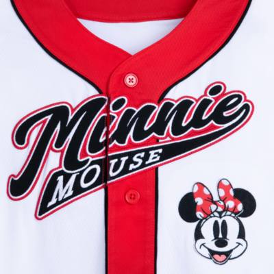 Minnie Mouse Baseball Shirt For Adults