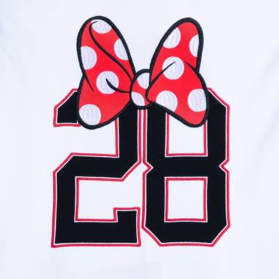 Minnie Mouse Baseball Shirt For Adults