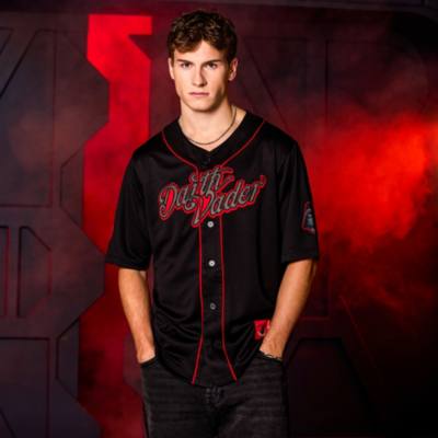 Camiseta b&eacute;isbol Darth Vader para adultos, Star Wars