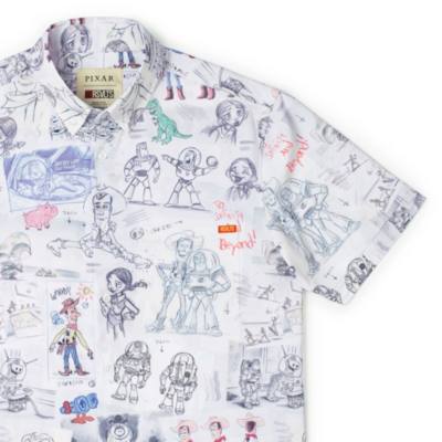 RSVLTS Chemise &agrave; manches courtes Toy Story "Toy Story-board" pour hommes