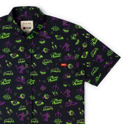 RSVLTS Toy Story Pizza Planet 'Cleared to Enter' Men's Short Sleeve Shirt