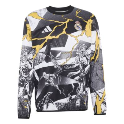 adidas Real Madrid Avengers Pre-Match Warm Top for Adults