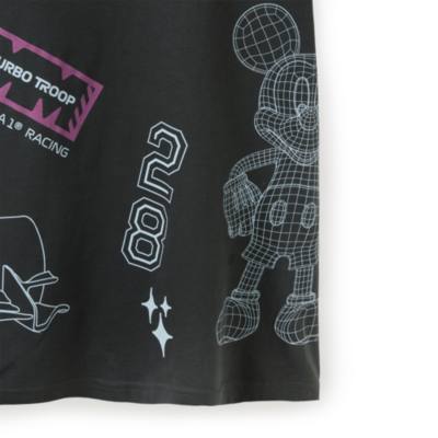 Disney x Formula 1 Velocity Mickey Mouse Graphic T-Shirt for Adults