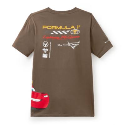 Disney and Pixar&rsquo;s Cars with Formula 1 Lightning McQueen Graphic T-Shirt