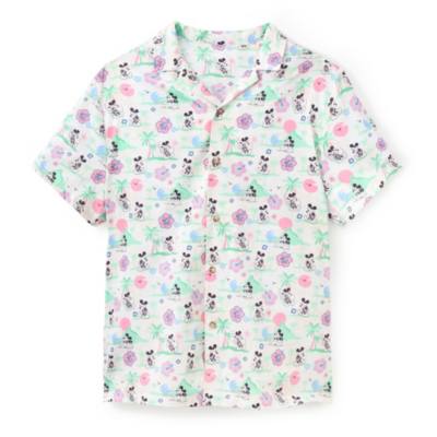 Mickey Mouse Summer Short Sleeve Shirt for Adults
