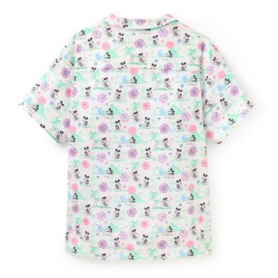 Mickey Mouse Summer Short Sleeve Shirt for Adults