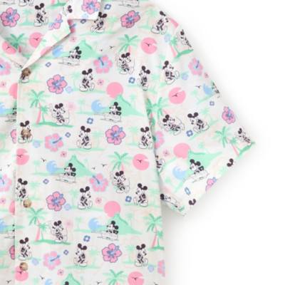Mickey Mouse Summer Short Sleeve Shirt for Adults