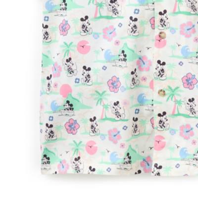 Mickey Mouse Summer Short Sleeve Shirt for Adults