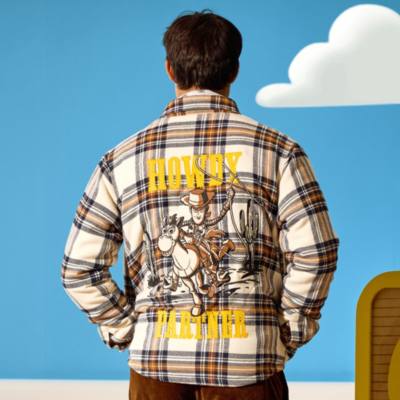 Chaqueta tipo camisa Woody y Perdig&oacute;n para adultos, Toy Story