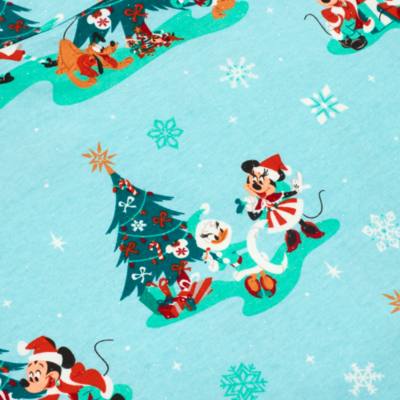 Walt Disney World, sudadera universitaria estampado integral navide&ntilde;o Mickey y sus amigos para adultos, Spirit Jersey
