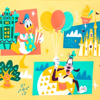 Walt Disney World Donald and Goofy Play in the Park Spirit Jersey