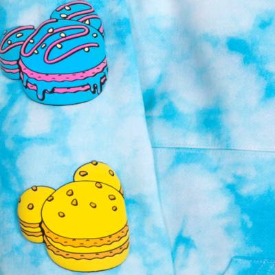 Walt Disney World Disney Eats Macaron Spirit Jersey Zip Front Hooded Sweatshirt For Adults