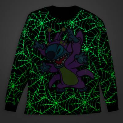 Stitch Halloween Glow-in-the-Dark Sweatshirt For Adults, Lilo & Stitch