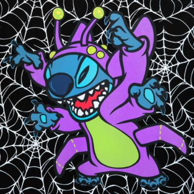 Stitch Halloween Glow-in-the-Dark Sweatshirt For Adults, Lilo & Stitch