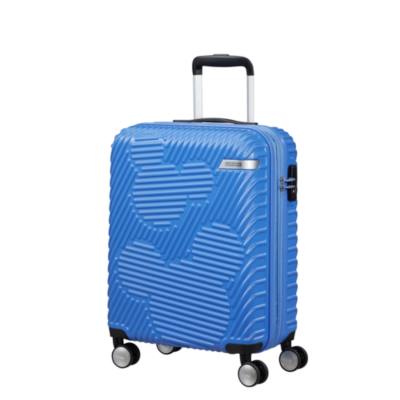 American Tourister Mickey Mouse Clouds Tranquil Blue Rolling Luggage