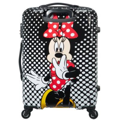 American Tourister Minnie Mouse Polka-Dots Medium Rolling Luggage