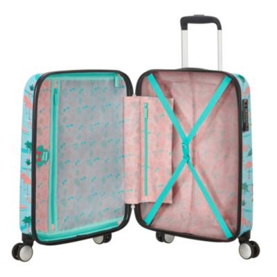 American Tourister Minnie Mouse Flamingo Small Rolling Luggage