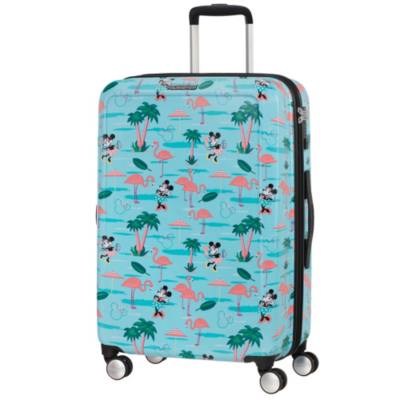 American Tourister Minnie Mouse Flamingo Medium Rolling Luggage