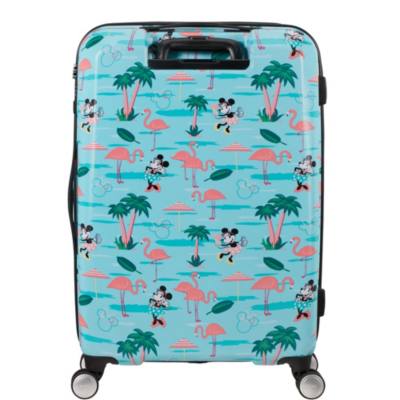 American Tourister Minnie Mouse Flamingo Medium Rolling Luggage