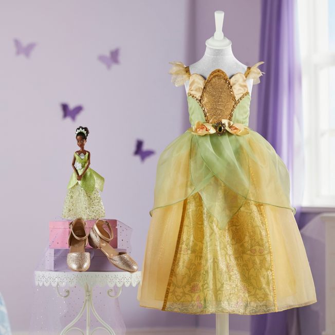 tiana princess and the frog dress for Girls Green Fairy Birthday Party Fancy Dresses Halloween Elf Costume Outfits with Accessories (5-6T) : Clothing, Shoes & Jewelry Free ways to worldwide within 3 The Princess and the Frog