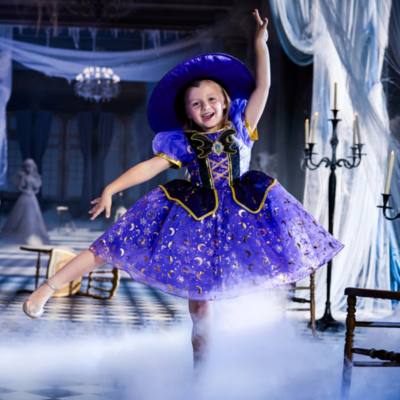 Disfraz bruja infantil Minnie Mouse