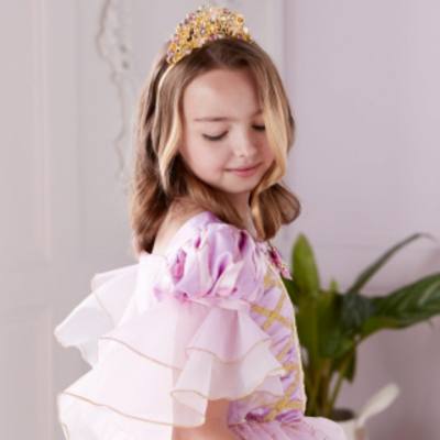 Rapunzel Costume For Kids, Tangled