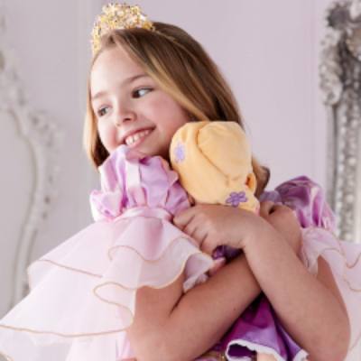 Rapunzel Costume For Kids, Tangled