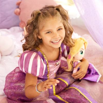 Rapunzel Costume For Kids, Tangled