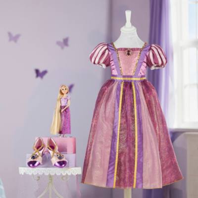 Rapunzel Costume For Kids, Tangled