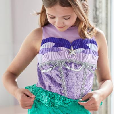 The Little Mermaid Deluxe Costume For Kids